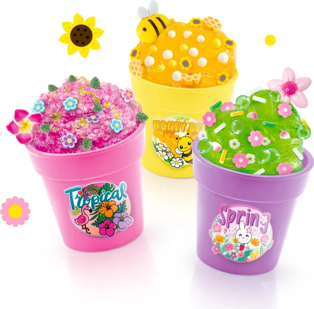 Zestaw kreatywny Canal Toys Slime Flowers 3 Pots SSC418 (3555801362422) - Zdjęcie 5 Zestaw kreatywny Canal Toys Slime Flowers 3 Pots SSC418 (3555801362422) - obraz 5