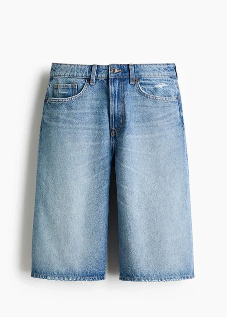 Шорти H&M 17928 Світлий блакитний 46 (1343) - Фото 3 Шорти H&M 17928 Світлий блакитний 46 (1343) - изображение 3