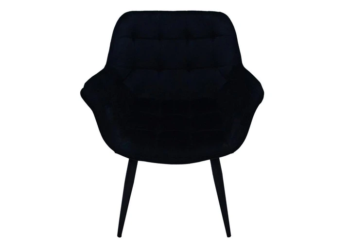 Стілець ELEGANTE чорний каркас/чорний - Фото 3 Стілець ELEGANTE чорний каркас/чорний - изображение 3