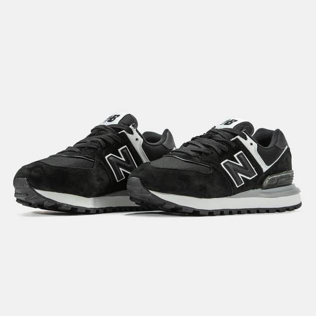 Кросівки New Balance 574 Black White | Gore-Tex | Термо 42 - зображення 2