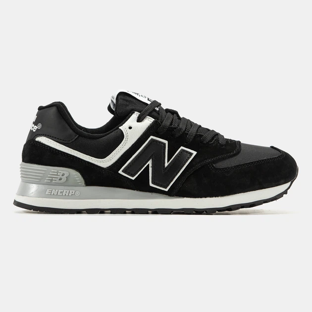 Кросівки New Balance 574 Black White Grey | Gore-Tex | Термо 44 - зображення 5