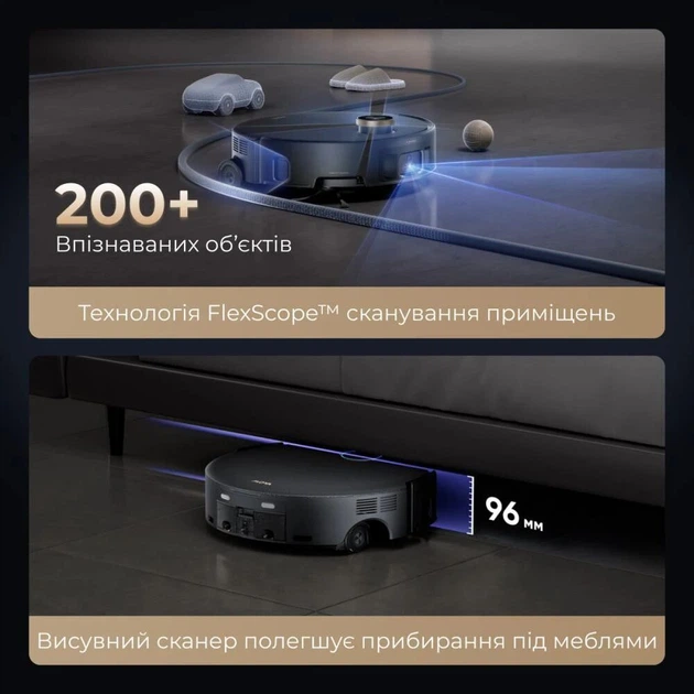 Робот пилосос MOVA Z60 Ultra Roller Complete Black (RLZ83CE-1) - Фото 2 Робот пилосос MOVA Z60 Ultra Roller Complete Black (RLZ83CE-1) - изображение 2