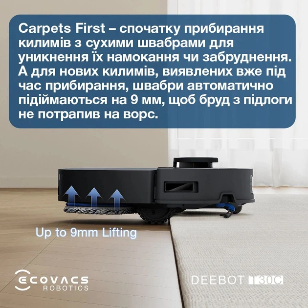 Робот пилосос ECOVACS Deebot T30C Black (DLX71 BLACK) - изображение 4