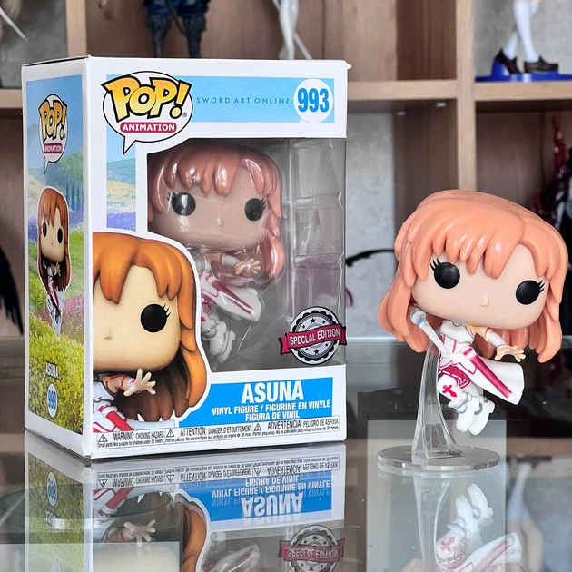 Аніме фігурка Funko POP Фанко поп Sword Art Online Майстри меча онлайн Asuna Асуна + захист для коробки, 10 см (SAO 0023) - зображення 2