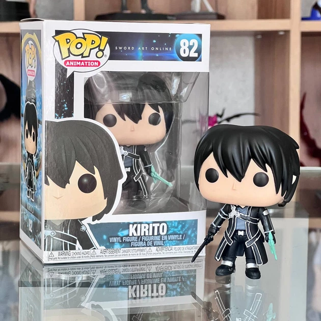 Аніме фігурка Funko POP Фанко поп Sword Art Online Майстри меча онлайн Kirito Кіріто + захист для коробки, 10 см (SAO 0022) - Фото 2 Аніме фігурка Funko POP Фанко поп Sword Art Online Майстри меча онлайн Kirito Кіріто + захист для коробки, 10 см (SAO 0022) - зображення 2