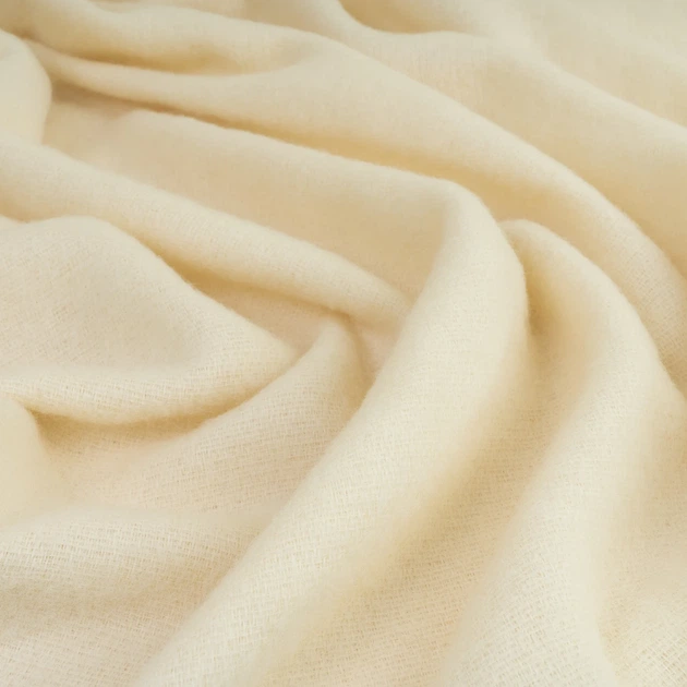 Плед 100% вовна ягняти Айворі 140x220 см Lambswool - зображення 7