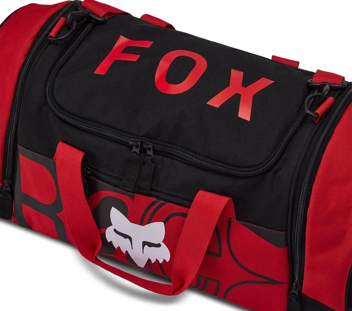 Сумка спортивная Fox 180 Duffle Bag Race Spec красная флуоресцентная - изображение 4