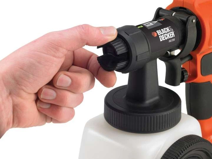 Фарбопульт Black+Decker HVLP200 - Фото 6 Фарбопульт Black+Decker HVLP200 - изображение 6