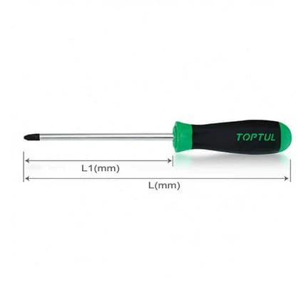 Викрутка хрестова TOPTUL PH0x60мм (FBAB0006) - изображение 2
