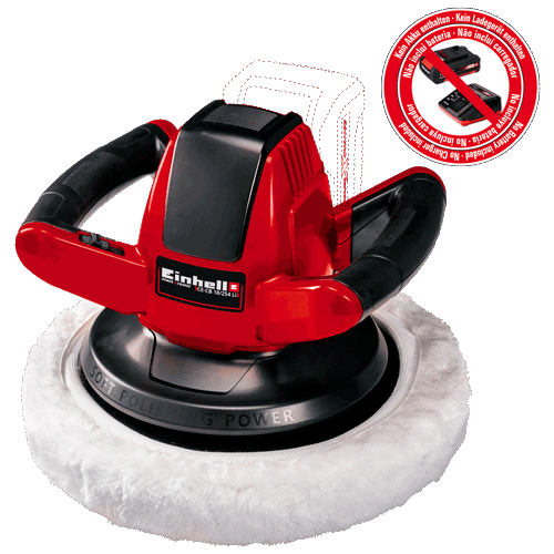 Полірувальна машина акумуляторна Einhell Expert Plus CE-CB 18/254 Li - Solo - Фото 1 Полірувальна машина акумуляторна Einhell Expert Plus CE-CB 18/254 Li - Solo - изображение 1