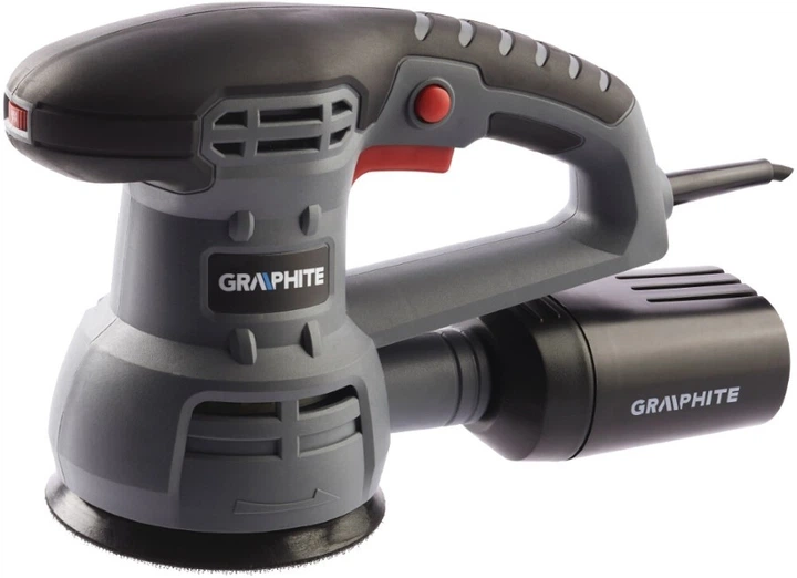Mашина шліфувальна ексцентрикова Graphite 430 Вт (59G347) - Фото 2 Mашина шліфувальна ексцентрикова Graphite 430 Вт (59G347) - изображение 2
