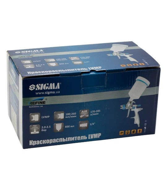 Фарборозпилювач Refine LVMP d1,4мм (6814221) - зображення 7