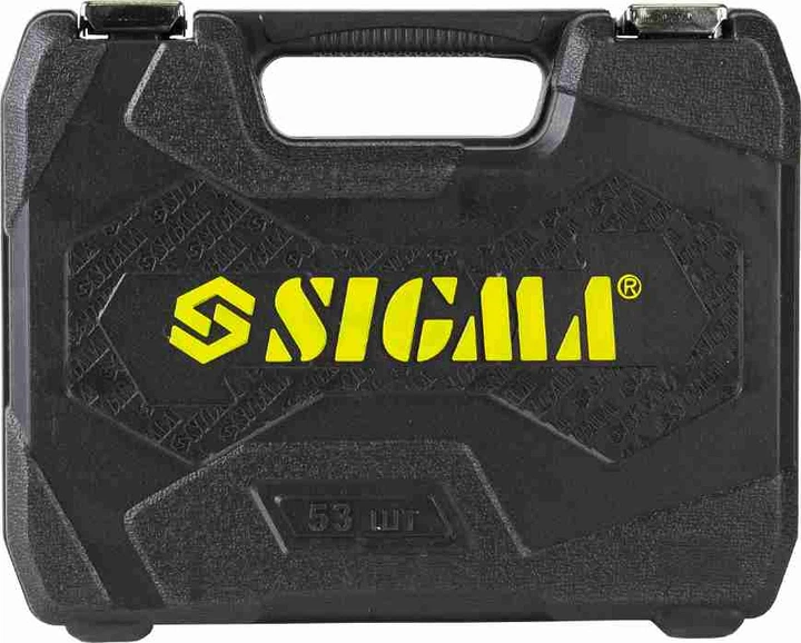 Набір інструментів Sigma 1/4" 53шт (6003521) - Фото 3 Набір інструментів Sigma 1/4" 53шт (6003521) - изображение 3