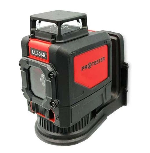 Лазерний рівень PROTESTER H360°/1V червоний промінь (LL305R) - зображення 3