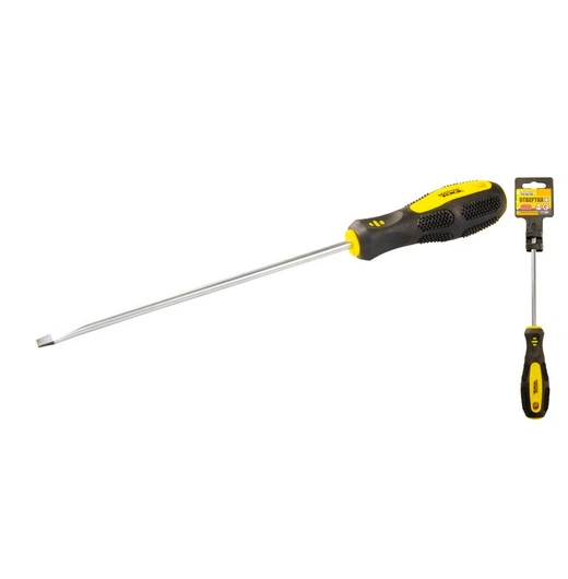 Викрутка плоска MASTERTOOL SL6х200 (48-5620) - Фото 1 Викрутка плоска MASTERTOOL SL6х200 (48-5620) - изображение 1