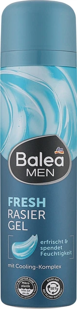Гель для бритья Balea Men Fresh 2 0 0 мл с охлаждающим комплексом - изображение 6