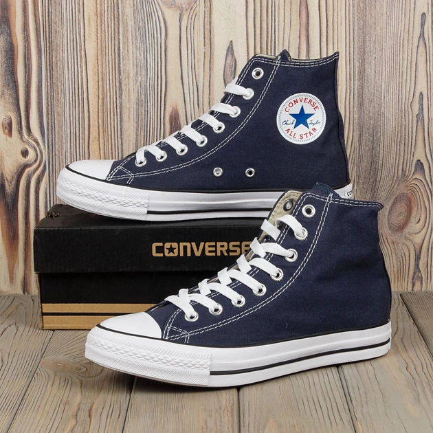 Кеди унісекс високі All Star Navy Hi 41 - Фото 1 Кеди унісекс високі All Star Navy Hi 41 - изображение 1