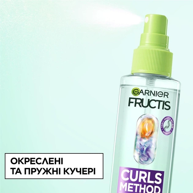 Незмивний спрей Garnier Fructis Curls Method для хвилястого та кучерявого волосся 150 мл (3600542585965) - зображення 6
