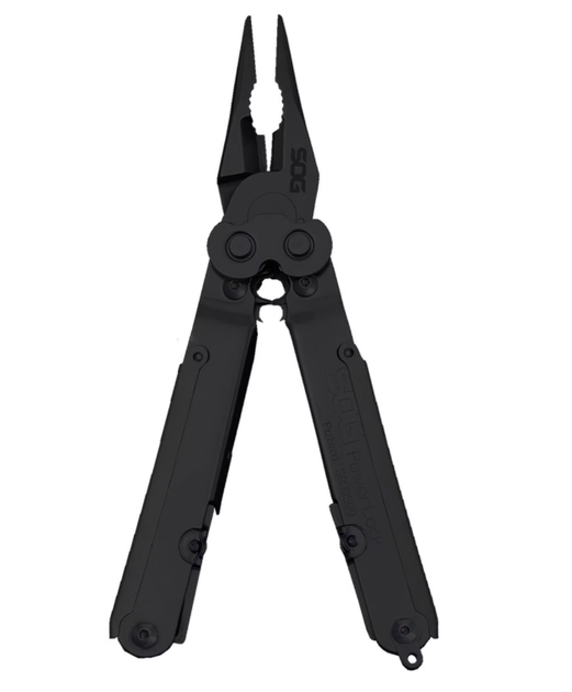 Мультитул SOG PowerLock Ножиці 18 Інструментів (SOG-B61N-CP) Чорний - Фото 3 Мультитул SOG PowerLock Ножиці 18 Інструментів (SOG-B61N-CP) Чорний - зображення 3