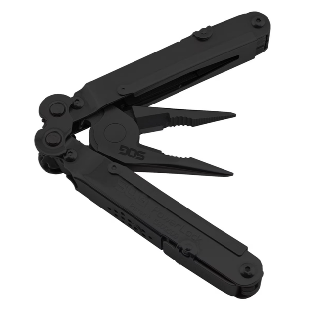 Мультитул SOG PowerLock Ножиці 18 Інструментів (SOG-B61N-CP) Чорний - Фото 5 Мультитул SOG PowerLock Ножиці 18 Інструментів (SOG-B61N-CP) Чорний - зображення 5