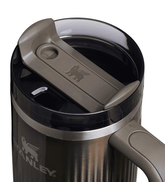 Термочашка Stanley Quencher H2.0 Fluted Tumbler Gunmetal Shine 1.18л - изображение 3
