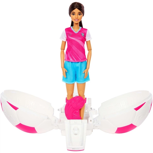Кукла Mattel Barbie Roll & Reveal Футболистка (JMK20) - изображение 3