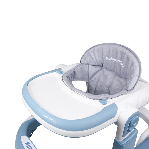 Ходунки детские Kidoro LH-611/611H с игровой панелью регулировка высоты Blue - Фото 5 Ходунки детские Kidoro LH-611/611H с игровой панелью регулировка высоты Blue - изображение 5