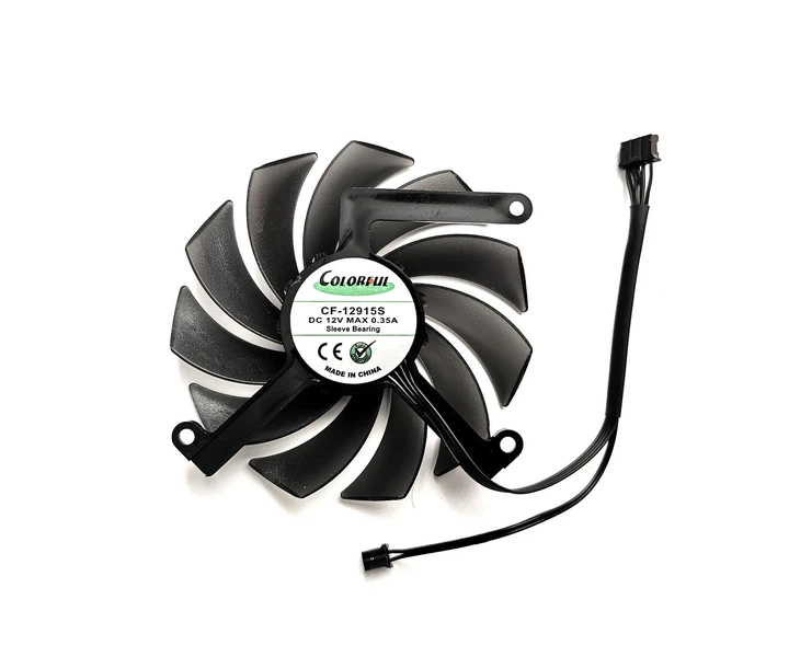 Вентилятор кулер для видеокарти Inno3D RTX 4070 4070 Super Twin X2 Colorful CF-12915S (CF-12910S)(№549.052) - изображение 2