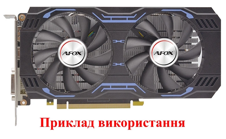 Вентилятор кулер для видеокарты PELADN MLLSE RX 580 5500 XT 5600 GTX 1660 Ti RX 6600M 83 мм 4-pin (FL8015 XY-D09015B) комплект 2 шт (№96) - изображение 6