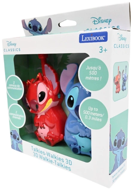 Игровой набор Lexibook Рации 3D Стич 25.TW18D (3380743105949) - изображение 5