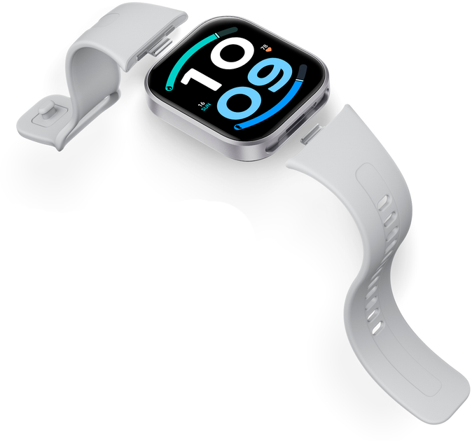 Смарт-часы Xiaomi Redmi Watch 6 Active BHR09CXGL Matte Silver (1213888) - Фото 7 Смарт-часы Xiaomi Redmi Watch 6 Active BHR09CXGL Matte Silver (1213888) - изображение 7