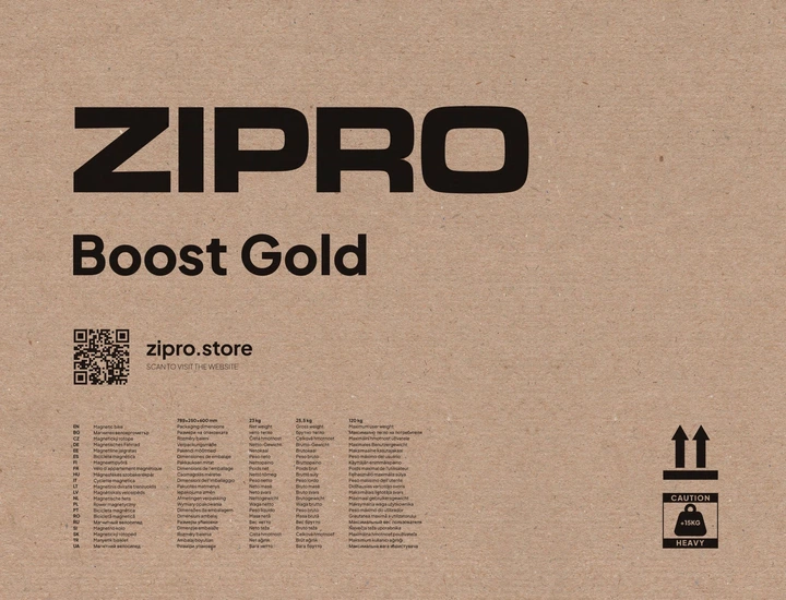 Магнитный велотренажер Zipro Boost Gold (5944584) - изображение 12