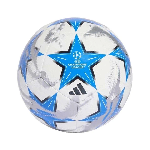 Мяч футбольный UCL TRN Adidas KE9759-4 белый, размер 4 - Фото 1 Мяч футбольный UCL TRN Adidas KE9759-4 белый, размер 4 - изображение 1