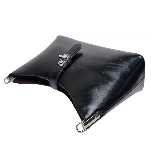 Сумка штучна шкіра Yirui чорний 52521 black - изображение 3