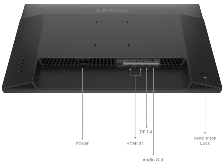 Монітор Lenovo Legion 27U-10 (67D1GAC1UA) 27" 4K UHD IPS 320 Гц - изображение 5