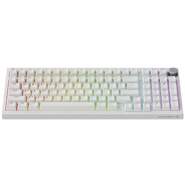 Бездротова клавіатура Proove Gaming Slicker Special Edition (Ukraine Layout) black/purple - изображение 3