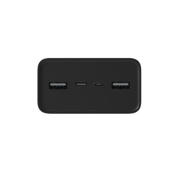 УМБ Павербанк 30000mAh, внешний аккумулятор Xiaomi Redmi Power Bank 2xUSB QC3.0 18W Black (PB3018ZM) - изображение 5
