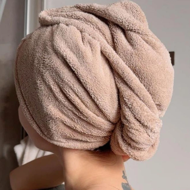 Полотенце-тюрбан для волос invisibobble SET Cozywrap - изображение 2
