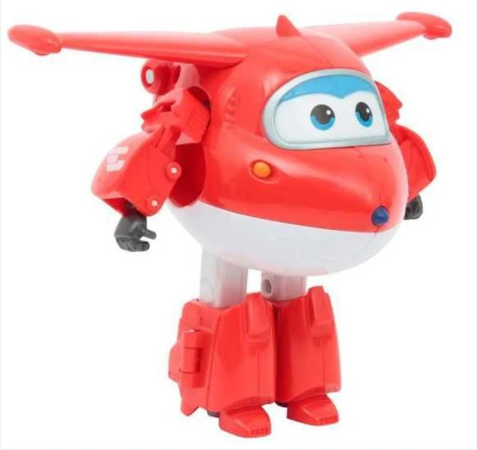 Игрушка-трансформер Super Wings Transforming Character Супер Крылья Джетт Jett - изображение 2