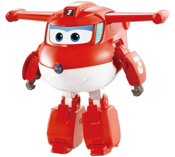 Игрушка-трансформер Super Wings Transforming Супер Крылья Джетт Jett - изображение 4