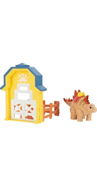 Ігровий набір Dino Ranch Dino Action Pack Stegosaurus Ранчо динозаврів Стегозавр - Фото 3 Ігровий набір Dino Ranch Dino Action Pack Stegosaurus Ранчо динозаврів Стегозавр - зображення 3