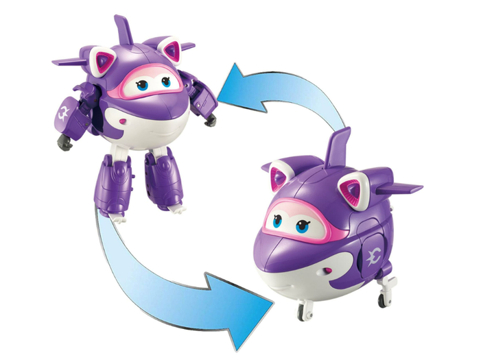 Игрушка-трансформер Super Wings Супер Крылья Кристалл Crystal - изображение 5