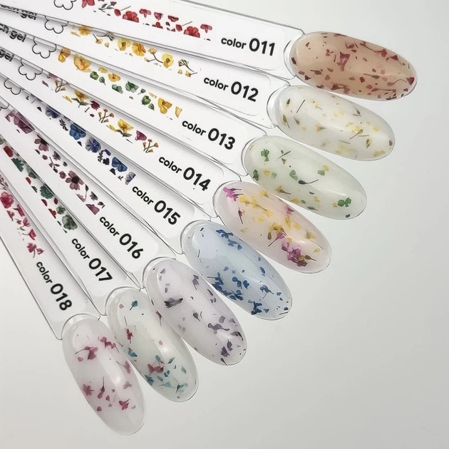 Гель для наращивания Crooz Builder Floral Touch Gel №14 15 мл - изображение 2
