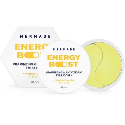 Патчі під очі Mermade Vitamin Complex A, E, C, B5 Вітамінізовані гідрогелеві 60 шт. (4823122901255) - зображення 2