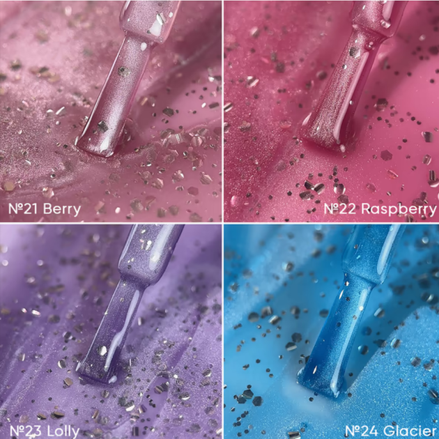 Гель лак Biblioteka Cat Eye Set Drops No21 Berry Холодный розовый 10 мл - Фото 3 Гель лак Biblioteka Cat Eye Set Drops No21 Berry Холодный розовый 10 мл - изображение 3