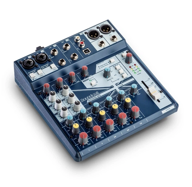 Аналоговий мікшерний пульт Soundcraft Notepad 8FX - зображення 2