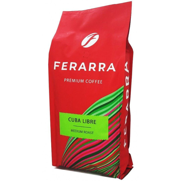 Зернова кава Ferarra Cuba Libre 1 кг ароматизована кава в зернах з кубинським ромом натуральна кава середнього обсмажування для приготування еспресо насичений напій інтенсивність 7 з кислинкою горіховим ароматом для дому кавомашини офісу - Фото 10 Зернова кава Ferarra Cuba Libre 1 кг ароматизована кава в зернах з кубинським ромом натуральна кава середнього обсмажування для приготування еспресо насичений напій інтенсивність 7 з кислинкою горіховим ароматом для дому кавомашини офісу - зображення 10