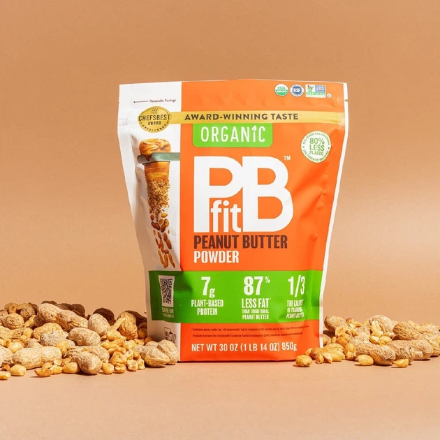 Арахісова паста в порошку PBfit органічна без цукру 850 г - зображення 5