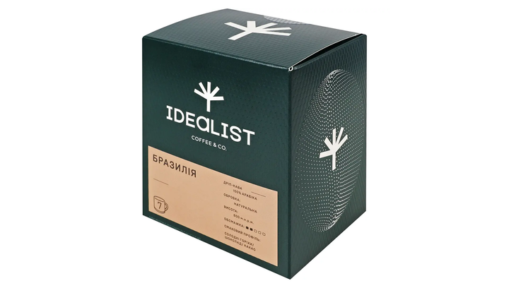 Дріп-кава Idealist Coffee Co Бразилія 7 Дріпів 84g - зображення 2