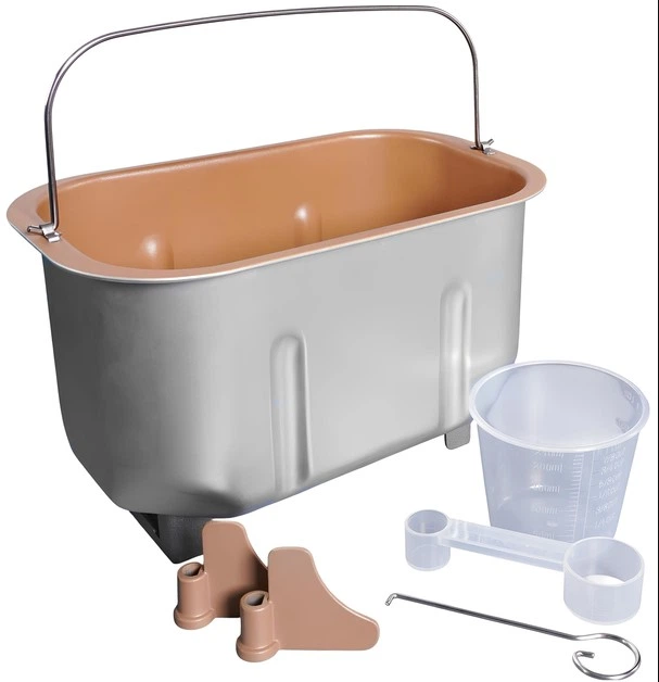 Хлебопечка VIMAR VBM 729 1500г, 850 Вт, 15 программ, 2 тестомеса Бирюза (46756) - изображение 6